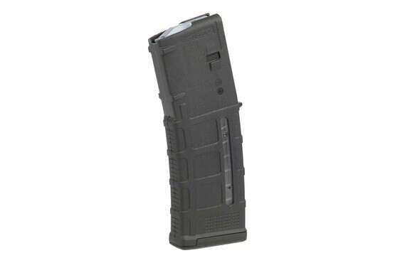Magpul PMAG 30 AR-15 M4 GEN M3 Window 5.56 NATO and .223 Magazine is made from durable black polymer